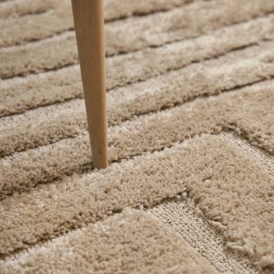 MEKNES Teppe Stor 155x230 cm i Brun