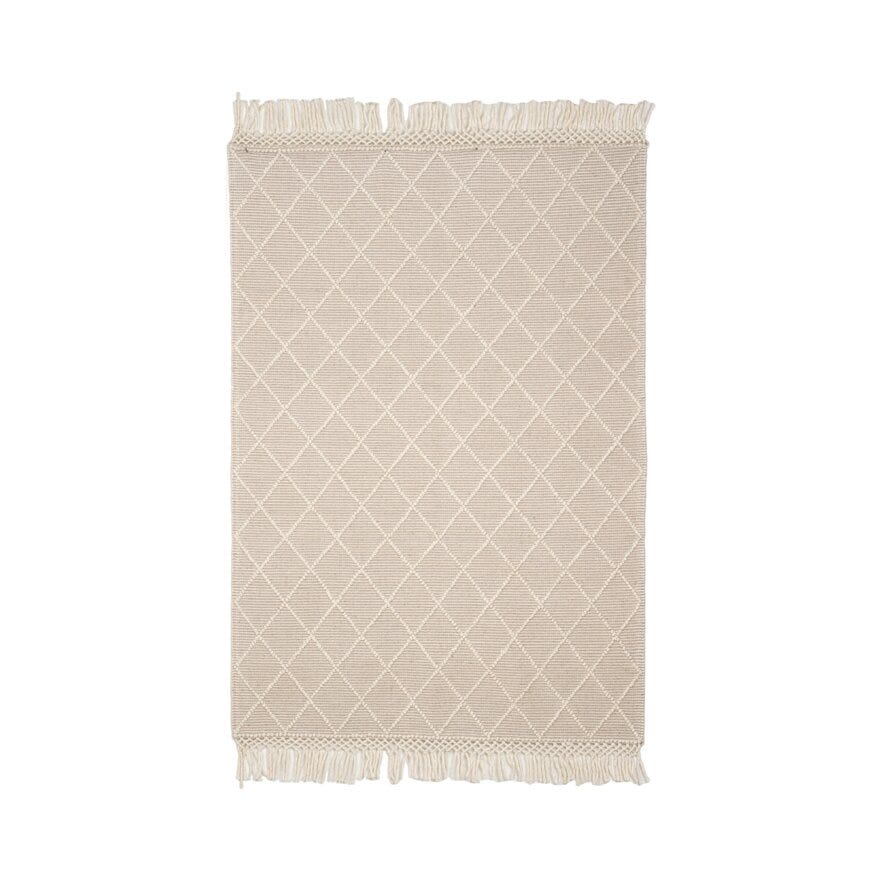 TANGER Teppe 200x290 cm i Beige/natur