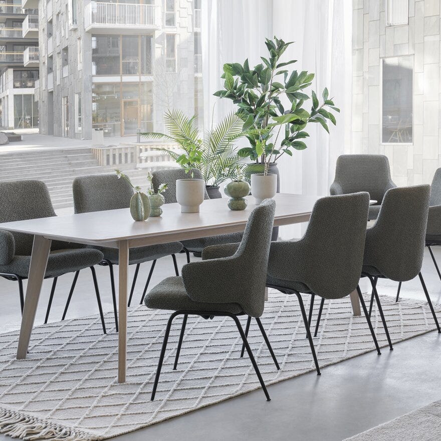 TANGER Teppe 200x290 cm i Beige/natur