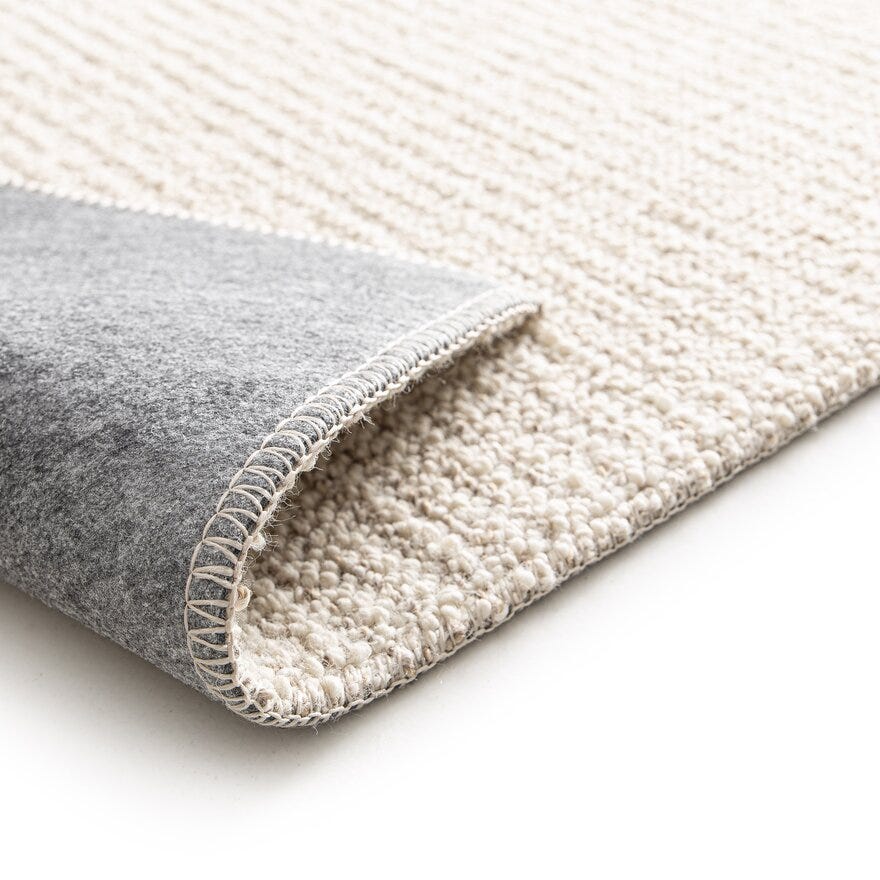 WICK Teppe 160x230 cm i Hvit