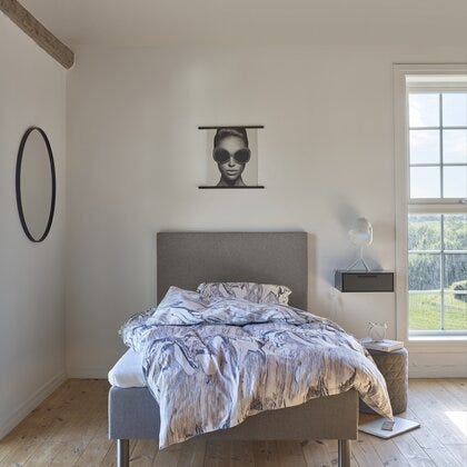 Zen ATLANTIC Rammemadrass 75x200 cm i Grå