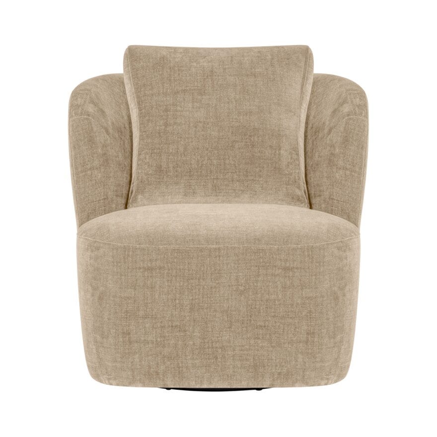 BEETLE Loungestol i Beige/natur