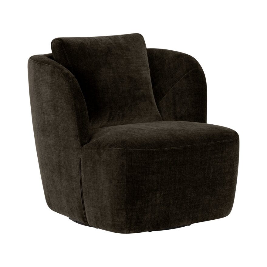 BEETLE Loungestol i Brun