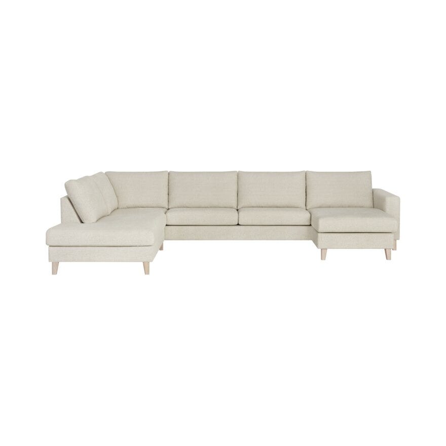 BELMONT Hjørnesofa i Beige/natur