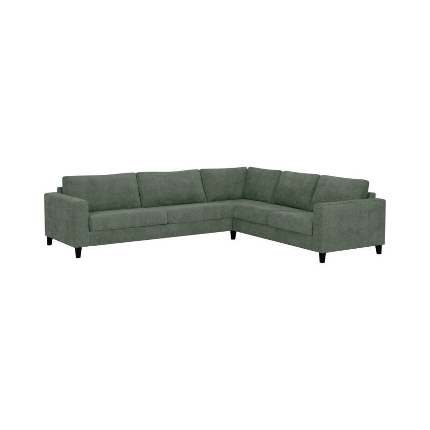 BELMONT Hjørnesofa i Grønn