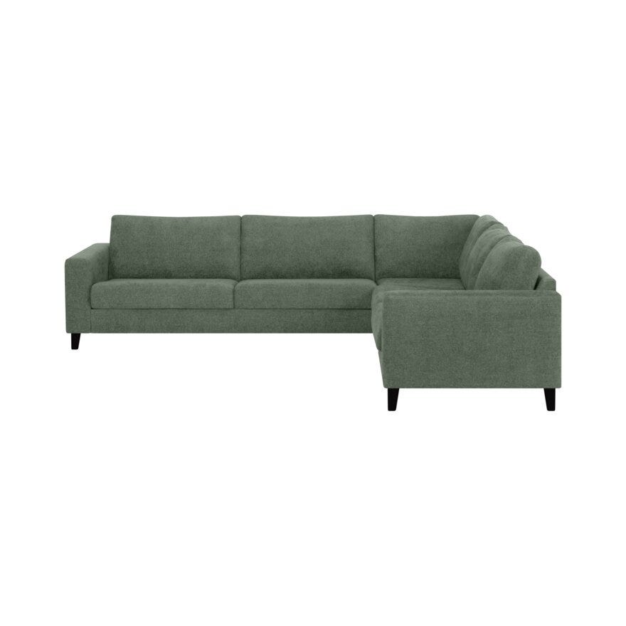 BELMONT Hjørnesofa i Grønn