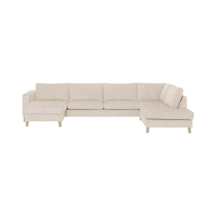 BELMONT Hjørnesofa i Beige/natur