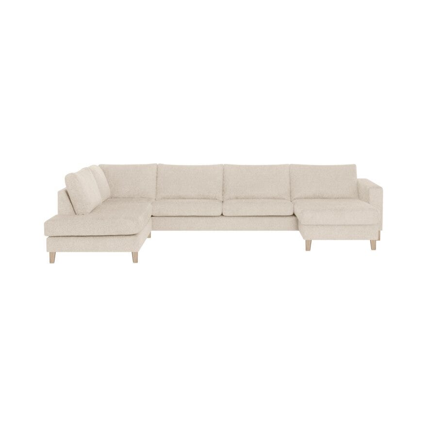 BELMONT Hjørnesofa i Beige/natur