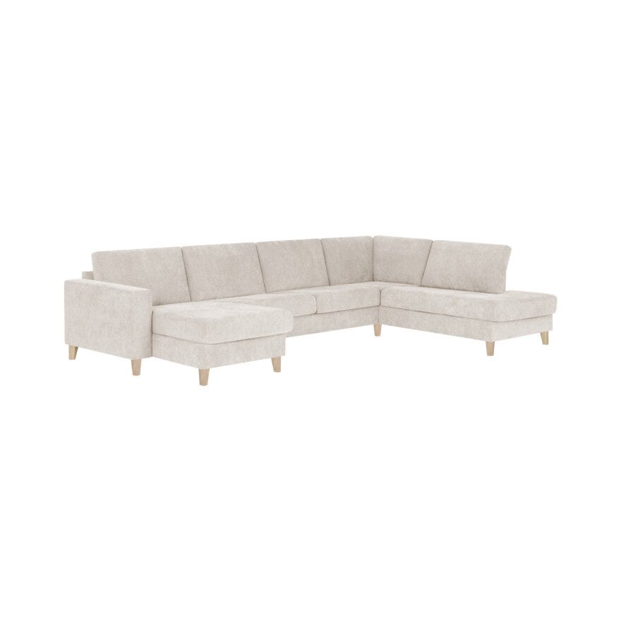BELMONT Hjørnesofa i Hvit