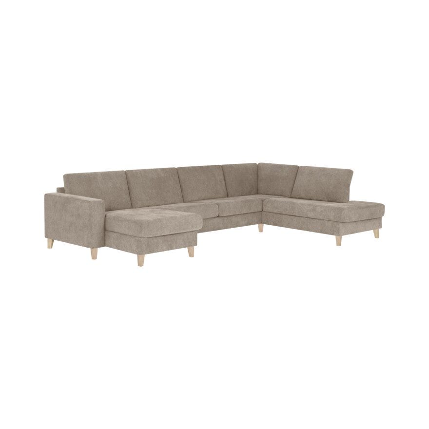 BELMONT Hjørnesofa i Beige/natur