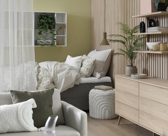 BORK 3 seter i Beige/natur