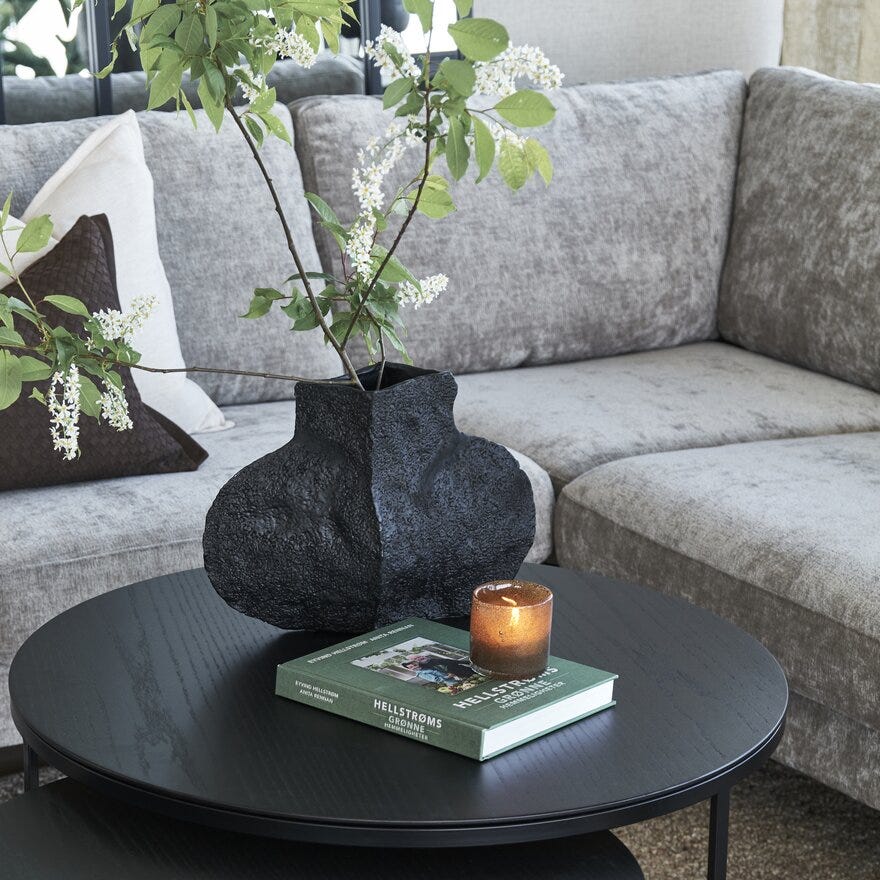 Sindig LIMANDA Vase H27 cm i Svart