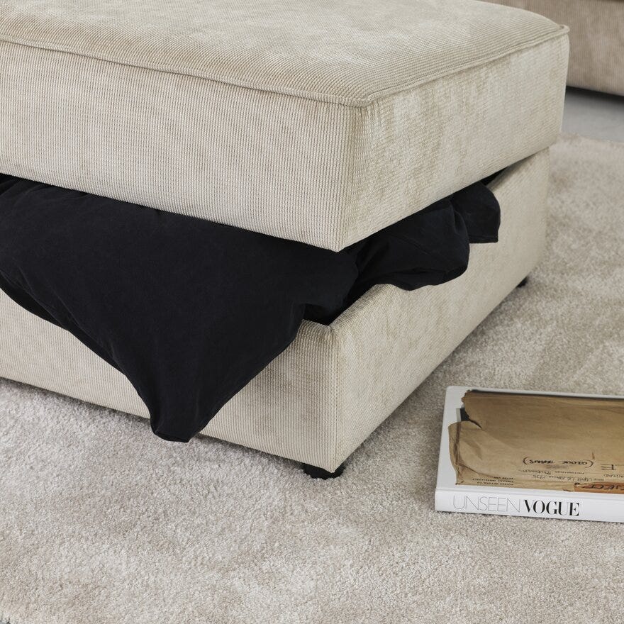CHILL Pall 70x90 cm i Beige/natur