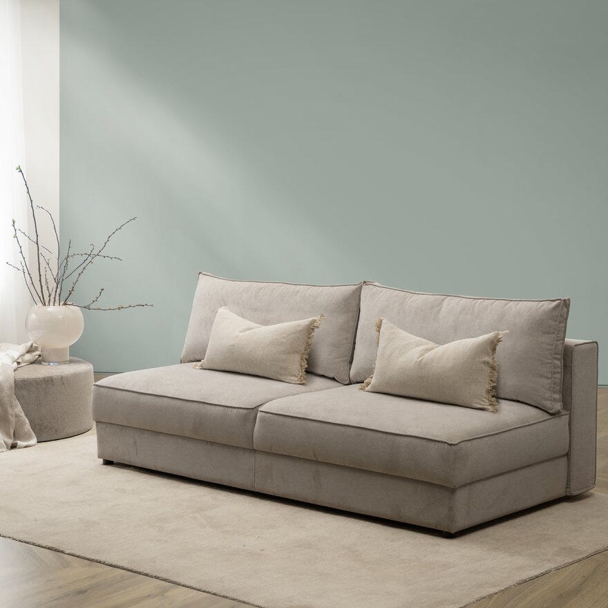 CHILL Sovesofa i Beige/natur