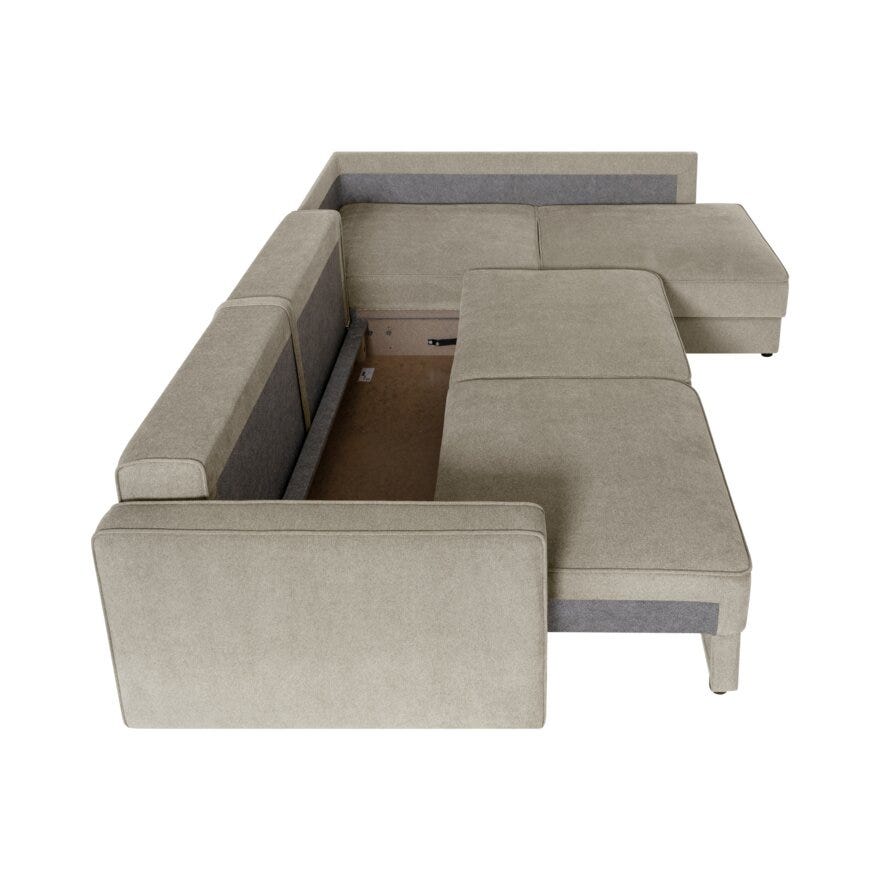 CHILL Sovesofa i Beige/natur