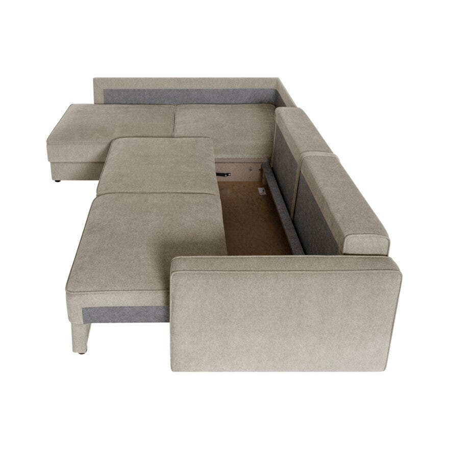 CHILL Sovesofa i Beige/natur
