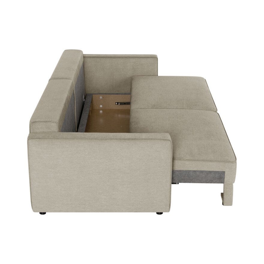 CHILL Sovesofa i Beige/natur