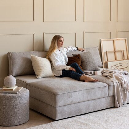 Chill sovesofa XL uten armlene