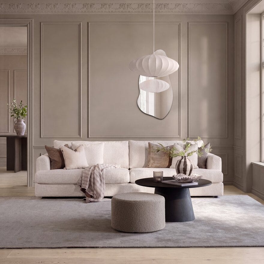 CLOUD 3 seter i Beige/natur
