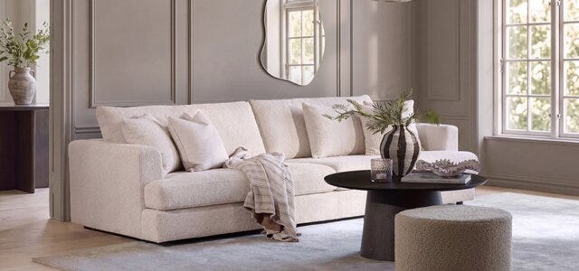 CLOUD 3 seter i Beige/natur