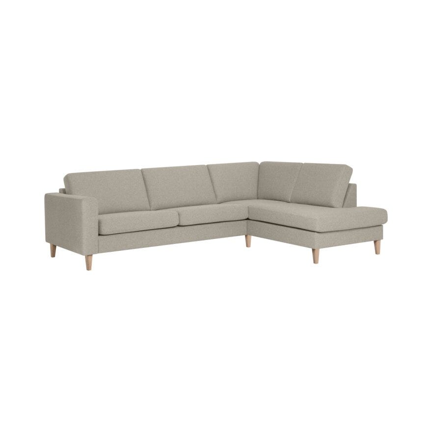 ETON Hjørnesofa i Beige/natur