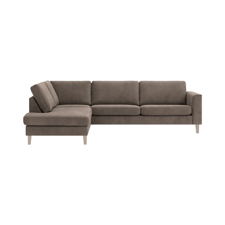 ETON Hjørnesofa i Brun