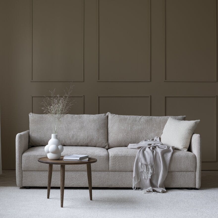 FLIX Sovesofa i Beige/natur