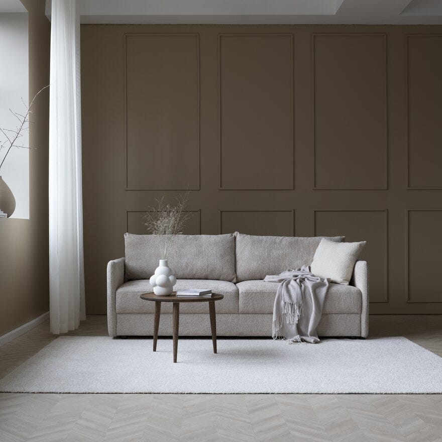 FLIX Sovesofa i Beige/natur