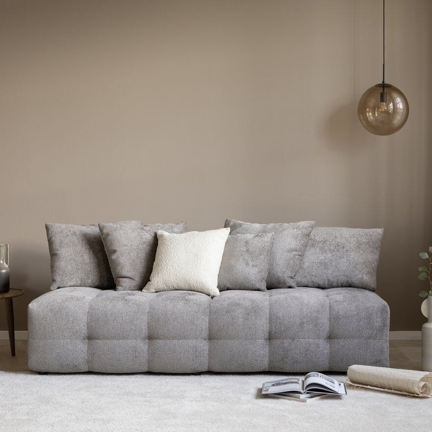 FORMA Sovesofa uten armlene i Grå