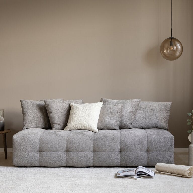 FORMA Sovesofa uten armlene i Grå