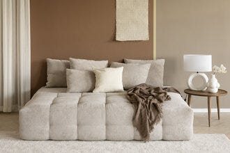 FORMA Sovesofa uten armlene i Beige/natur