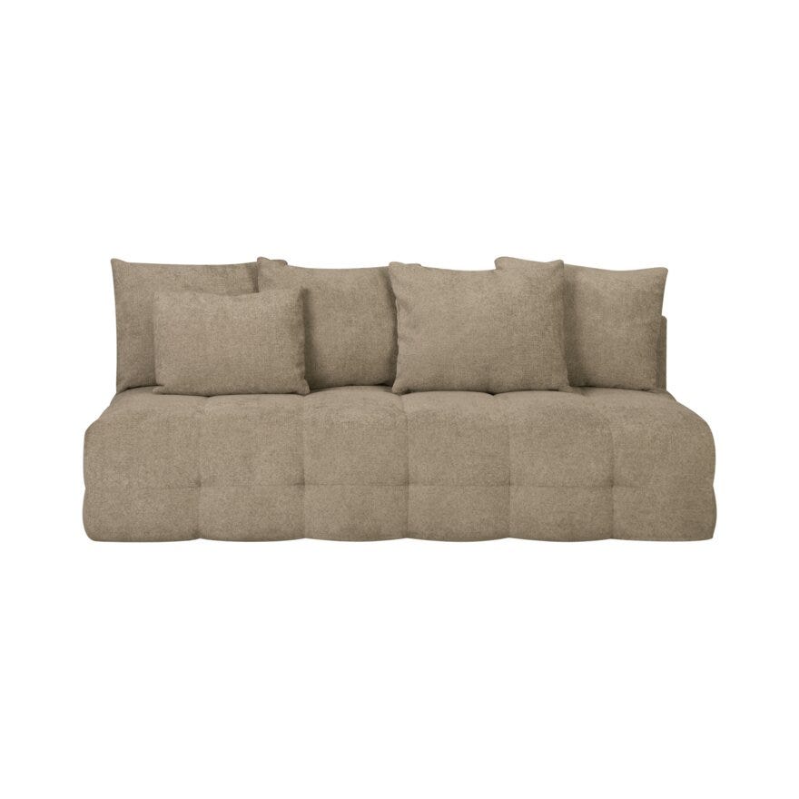 FORMA Sovesofa uten armlene i Beige/natur