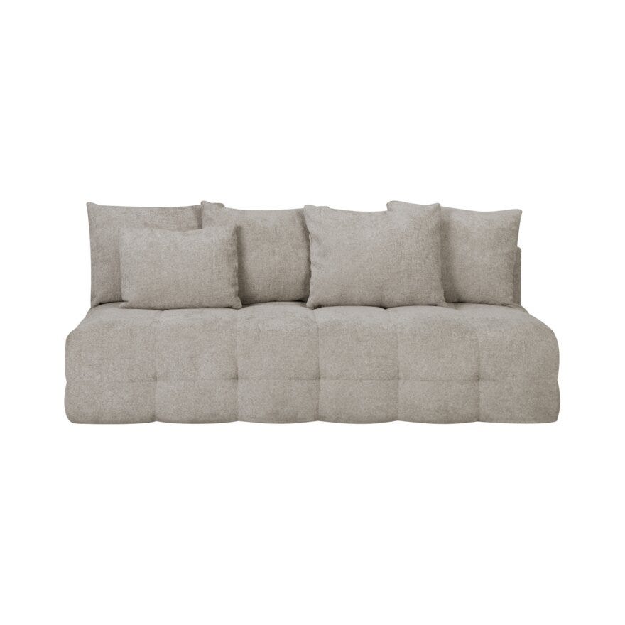 FORMA Sovesofa uten armlene i Beige/natur