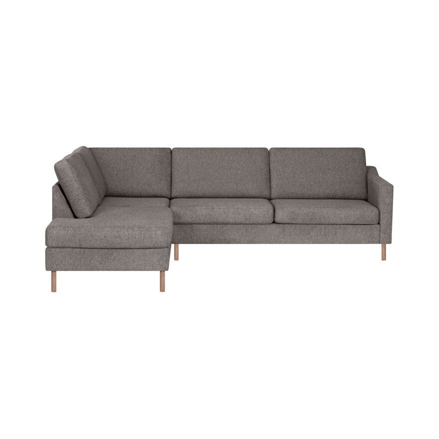 FREJA Hjørnesofa i Brun