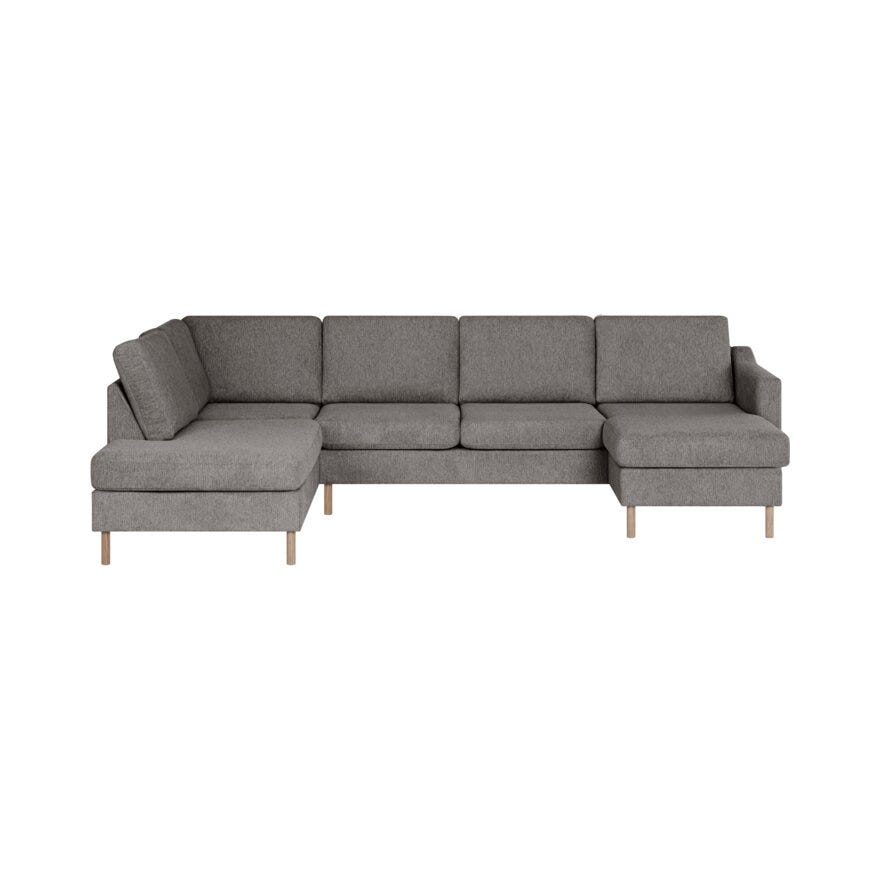 FREJA Hjørnesofa i Brun