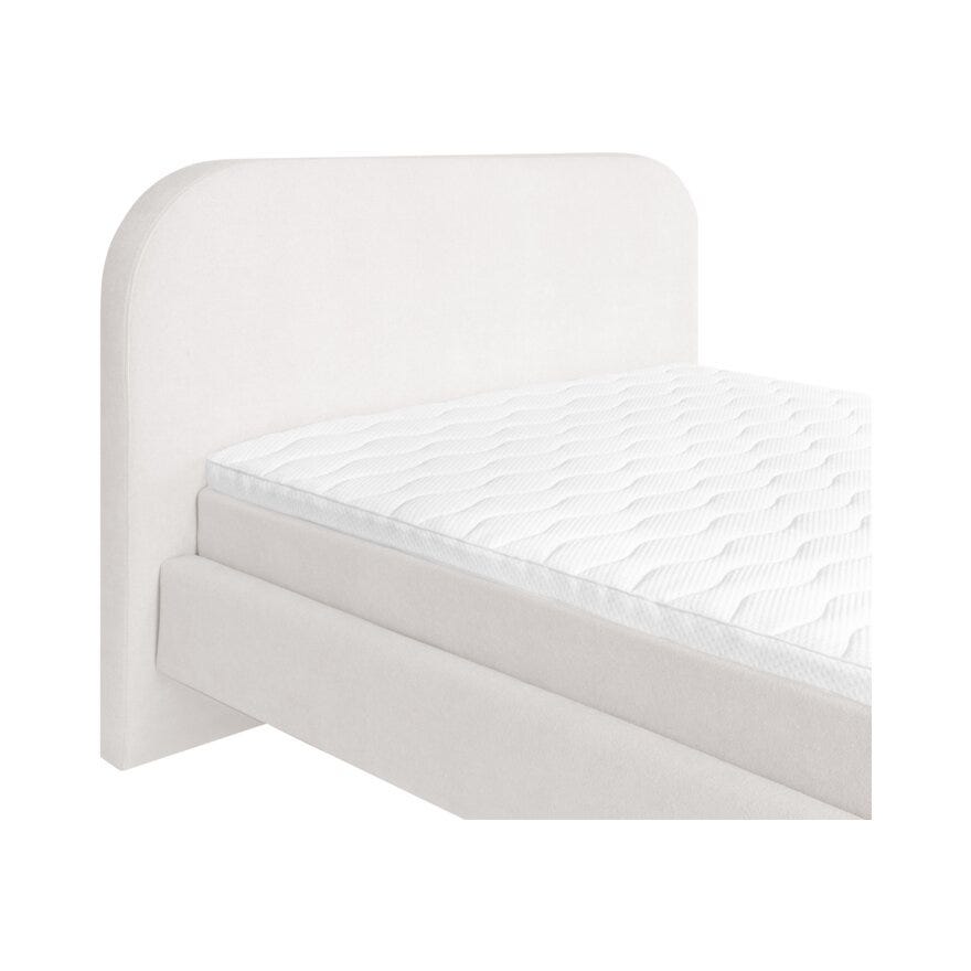 Zen LISBOA Seng med gavl 160x200 cm i Beige/natur