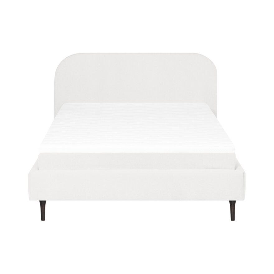 Zen LISBOA Seng med gavl 160x200 cm i Beige/natur