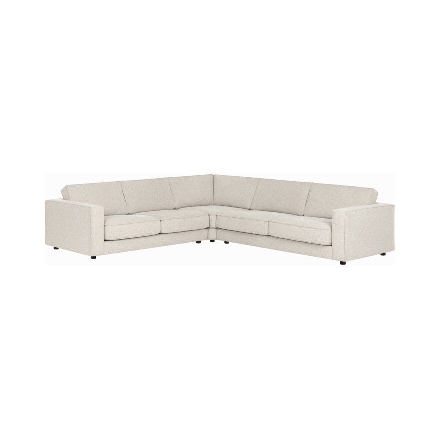 LUKAS Hjørnesofa i Beige/natur