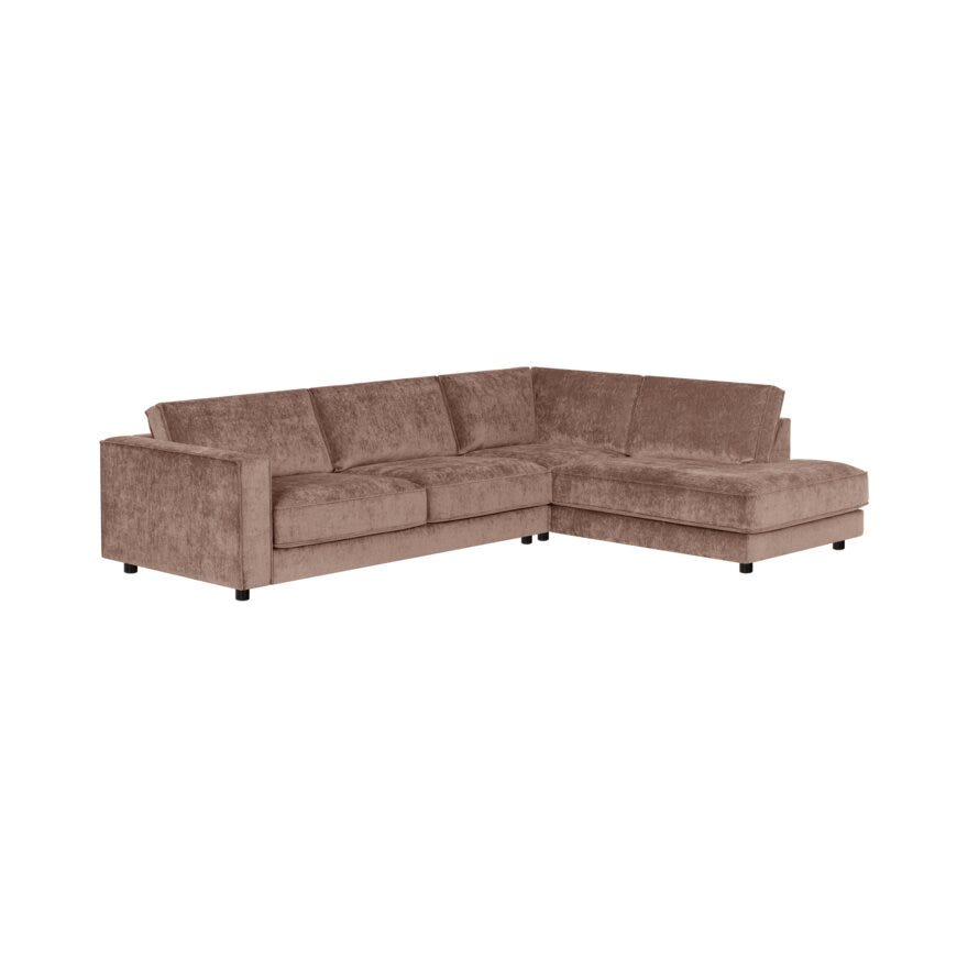 LUKAS Hjørnesofa i Rosa