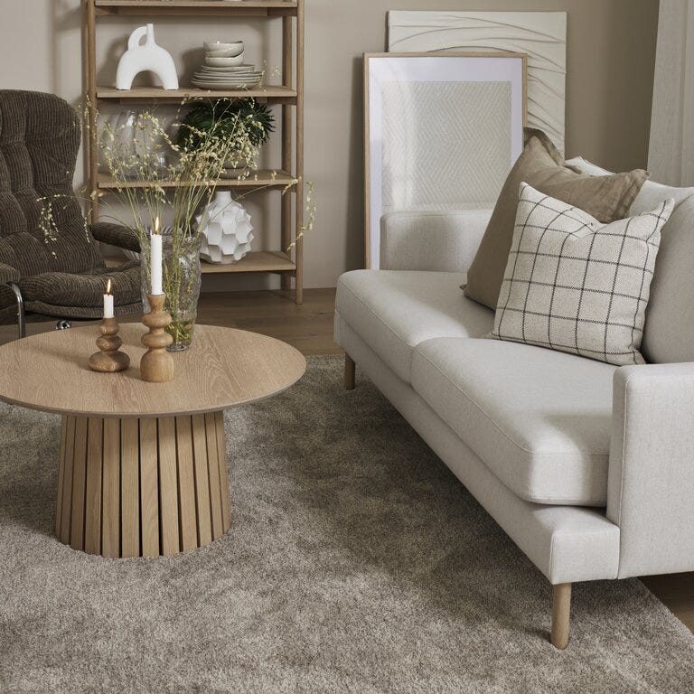 MAREN 3 seter i Beige/natur