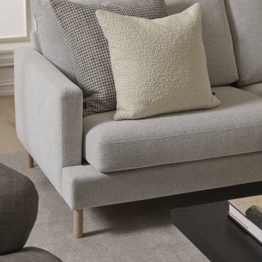 MAUD Hjørnesofa i Beige/natur