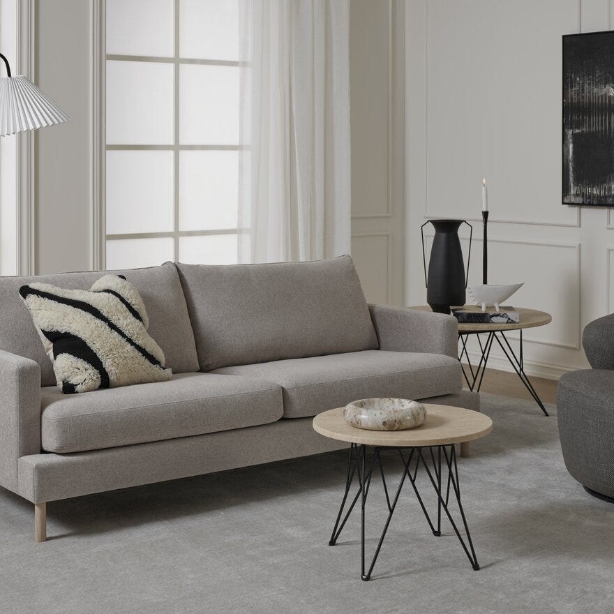 WESTPORT Loungestol i Grå