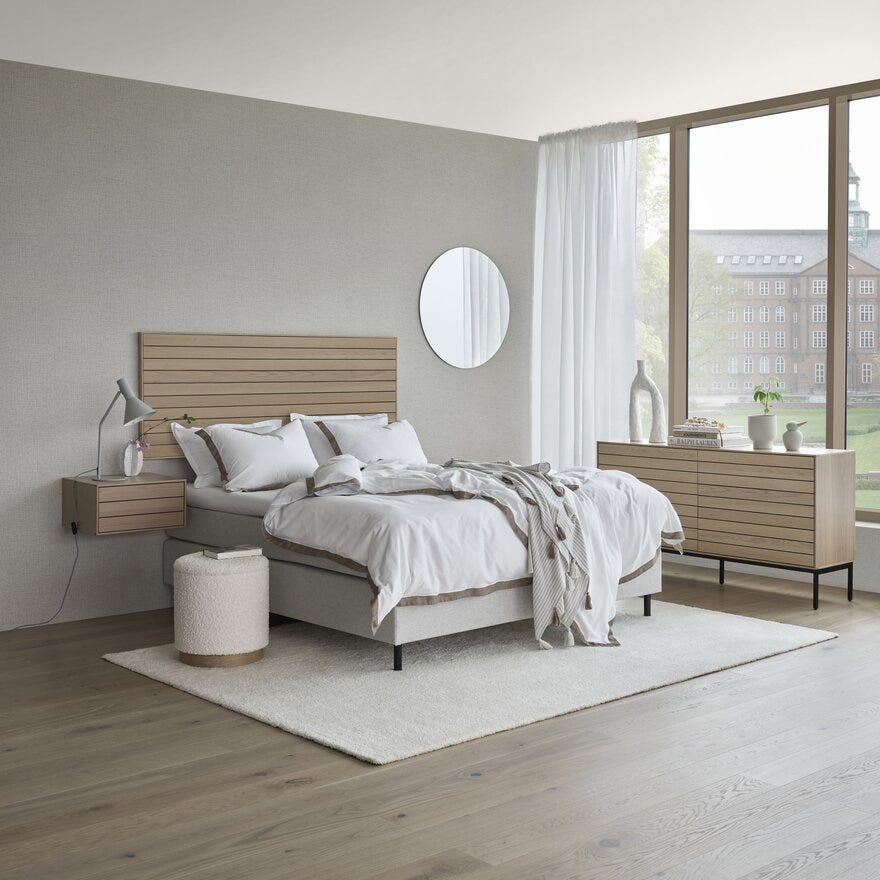 KARMA Teppe 200x290 cm i Hvit