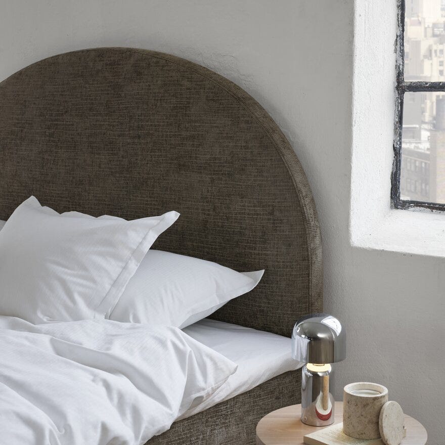 Zen MILANO Sengegavl 122x108 cm i Brun
