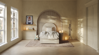 Milla & Milo MILLA & MILO Magasinseng 90x200 cm i Beige/natur
