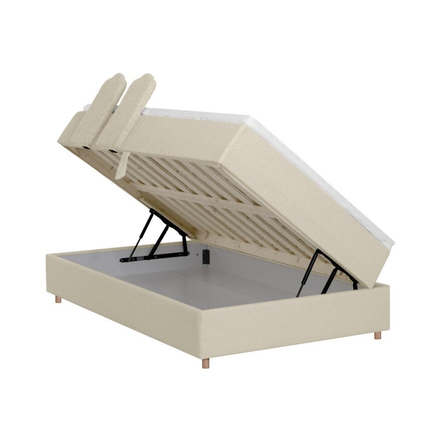 MILLA & MILO Magasinseng 90x200 cm i Beige/natur