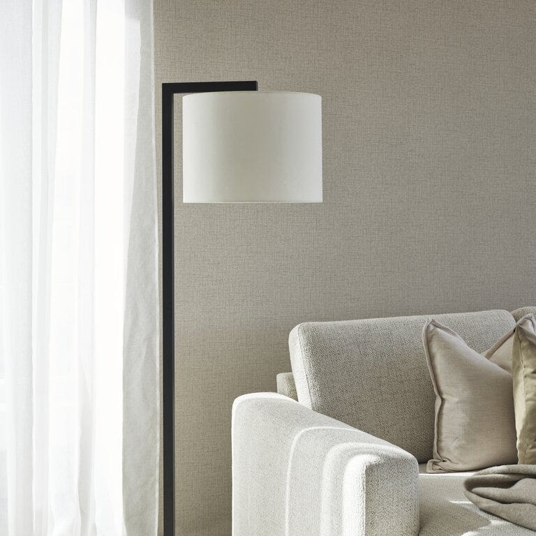 MORGAN Hjørnesofa i Beige/natur