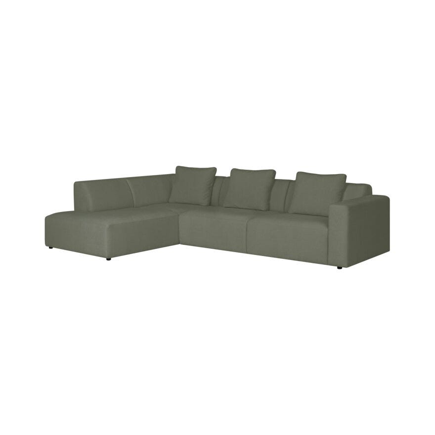OTELLO LUX Hjørnesofa med endeavslutning