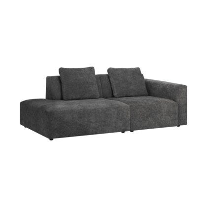 Otello Lux 3 seter sofa med endeavslutning