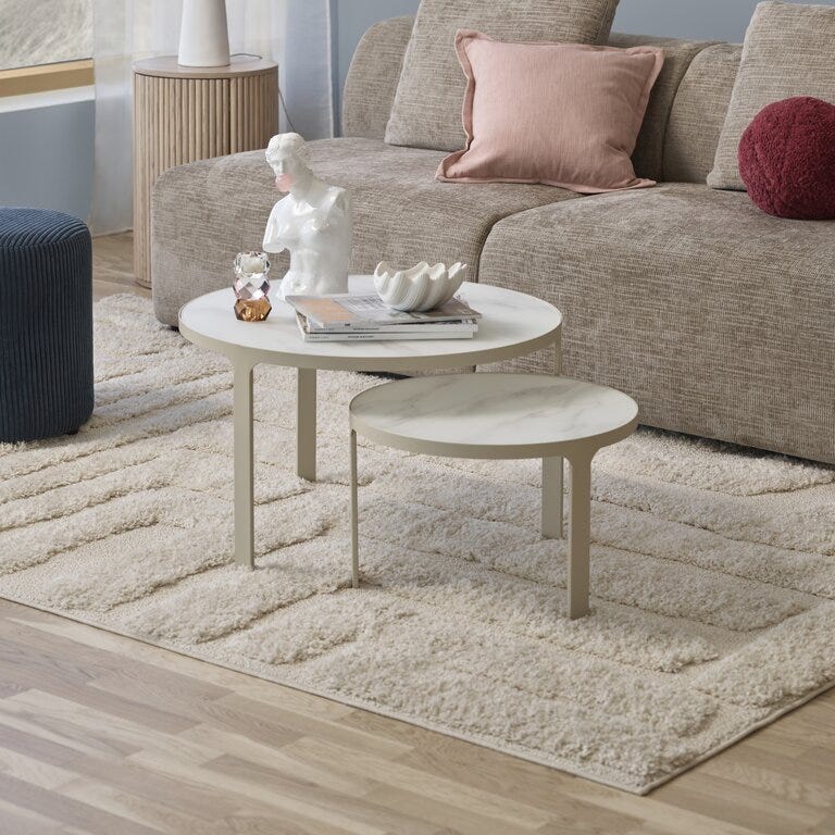 OTELLO LUX Sovesofa i Beige/natur